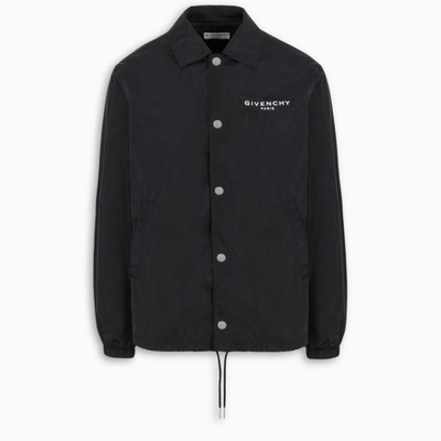 Shop Givenchy Amore Print Lightweight Jacket In Black