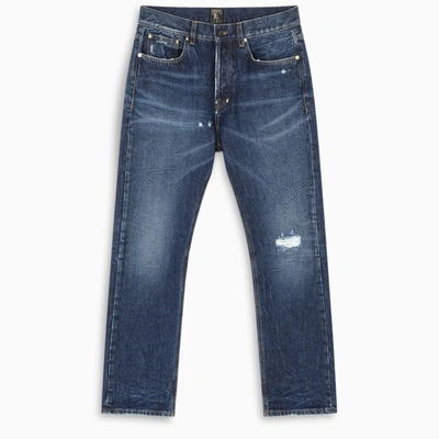 Shop Prps Dark Blue Esprit Crop Jeans