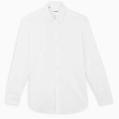 Shop Salvatore Piccolo White Formal Shirt