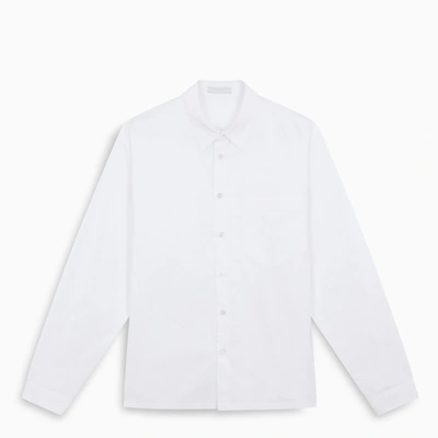 Shop Prada White Over Shirt