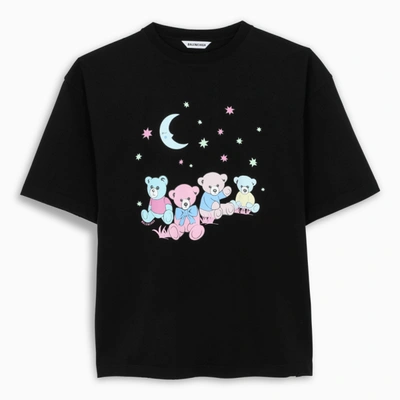Shop Balenciaga Black Love Bear Xl T-shirt