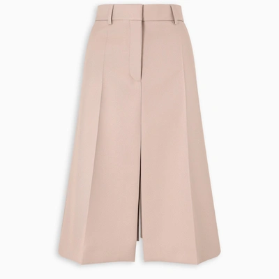 Shop Stella Mccartney Pink Alisha Tailored Skirt In Beige