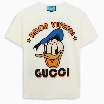 Gucci, Shirts, New Gucci X Disney Donald Duck Logo Shirt Size M