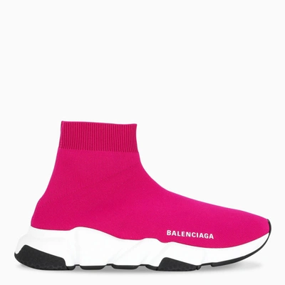 Shop Balenciaga Woman's Pink Speed Sneakers