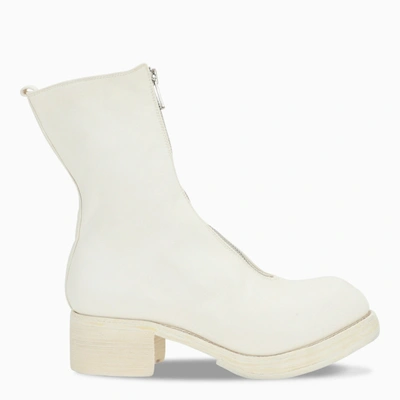 Shop Guidi White Pl2 Boots