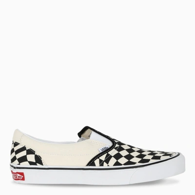 Shop Vans Classic Slip-on Twist Sneakers In Blue