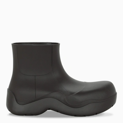 Shop Bottega Veneta Men's Dark Brown Bv Puddle Boots