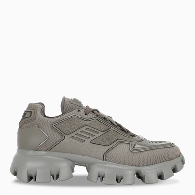 Shop Prada Grey Cloudbust Thunder Sneakers