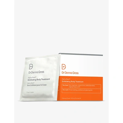 Shop Dr Dennis Gross Skincare Alpha Beta® Exfoliating Body Treatment 8 Applications