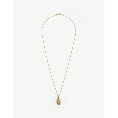 Shop Hermina Athens Ammos Gold-plated Sterling Silver Necklace