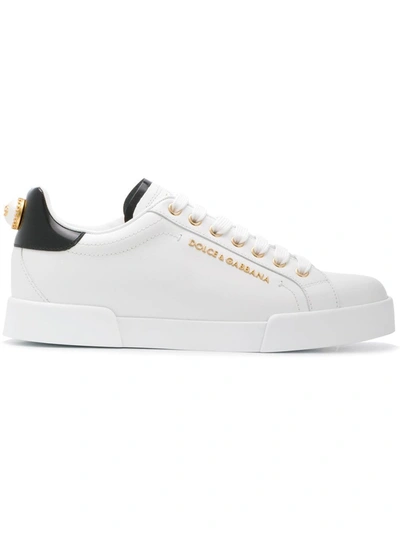 Shop Dolce & Gabbana Sneakers In White