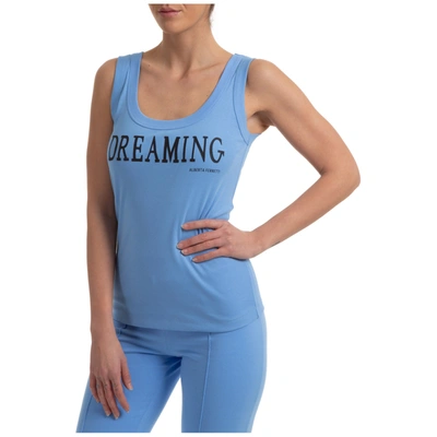 Shop Alberta Ferretti Women's Top Sleeveless  Dreaming In Light Blue