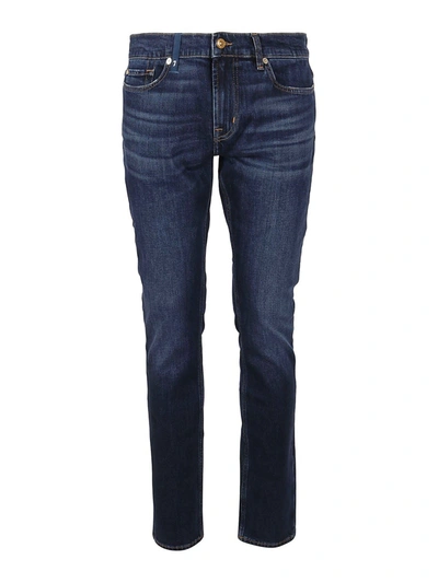 Shop 7 For All Mankind Ronnie Special Edition Dorado Jeans In Blue