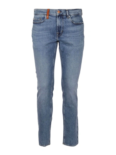 Shop 7 For All Mankind Ronnie Special Edition Pyxus Jeans In Light Blue