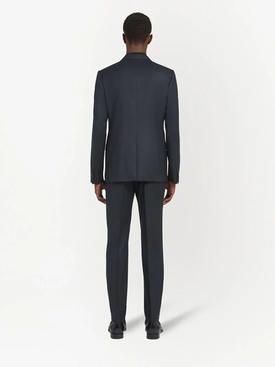 Shop Ermenegildo Zegna Single-breasted Two-piece Suit In Grey