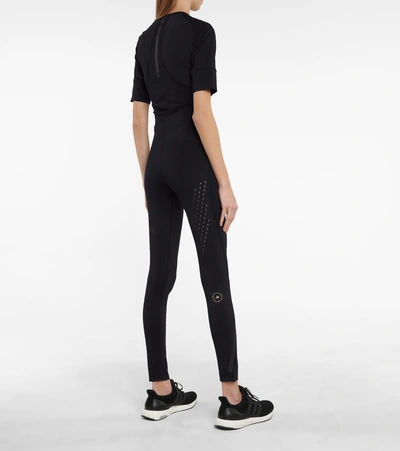 Shop Adidas By Stella Mccartney Truepurpose High-rise Leggings In Black