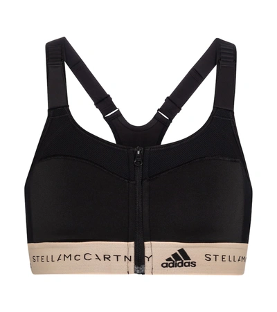 Shop Adidas By Stella Mccartney Truepurpose Post-mastectomy Sports Bra In Black