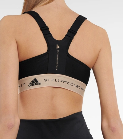 Shop Adidas By Stella Mccartney Truepurpose Post-mastectomy Sports Bra In Black