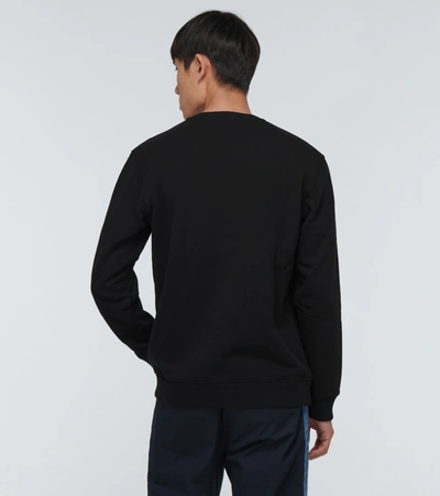 Shop Givenchy Cotton Sweatshirt With Pocket In Black