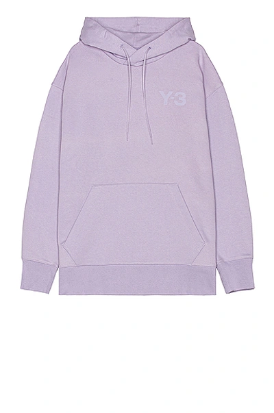 Shop Y-3 Classic Chest Logo Hoodie In Hope