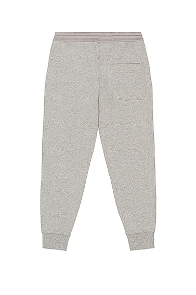 Shop Y-3 Classic Terry Cuffed Pants Relaxed In Medium Heather Grey