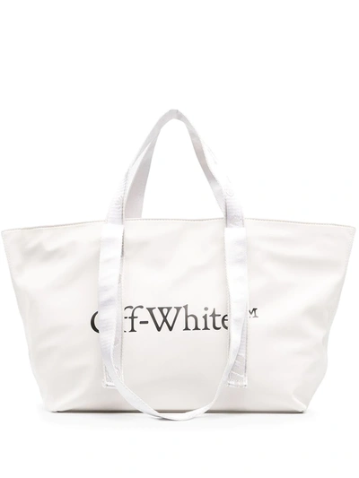 Off-White black Commercial sculpture tote bag