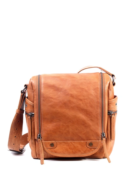 Shop Old Trend Rock Hill Leather Crossbody Bag In Tan