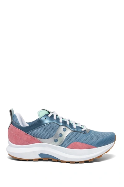 Saucony Jazz Hybrid Athletic Sneaker In Blue/rose | ModeSens