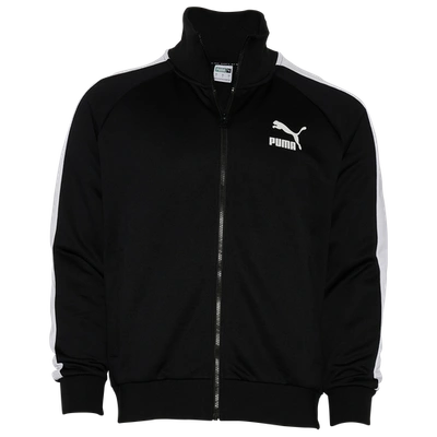Shop Puma Mens  Iconic T7 Track Jacket In  Black
