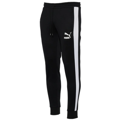 Shop Puma Mens  Iconic T7 Track Pants In  Black