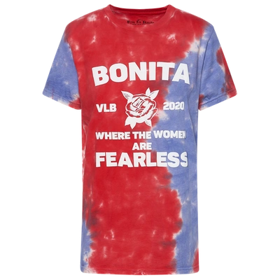 Shop Viva La Bonita Womens  Women Are Fearless T-shirt In Multi/white