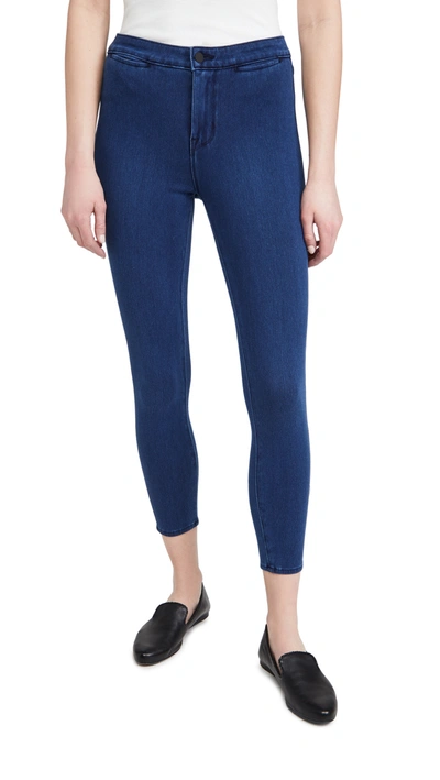 Shop L Agence Yasmeen High Rise Skinny Jeans In River Blue
