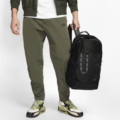 Shop Nike Sportswear Essentials Backpack In Black,black,dark Smoke Grey