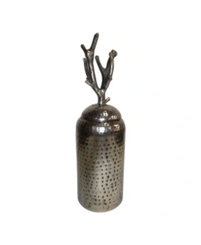 Shop Ab Home Aluminum & Iron Lidded Jar