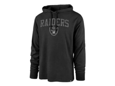 Shop 47 Brand Men's Las Vegas Raiders Power Up Club Hoodie In Black