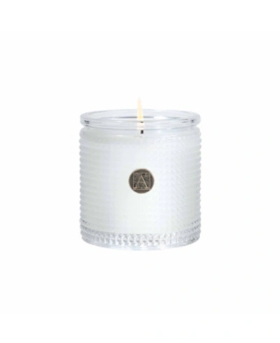 Shop Aromatique Gardenia Textured Candle In White