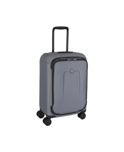 Shop Victorinox Swiss Army Nova 2.0 23" Softside Frequent Flyer Plus Carry-on In Grey