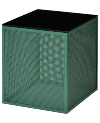 Shop Furniture Of America Delgada Side Table In Green