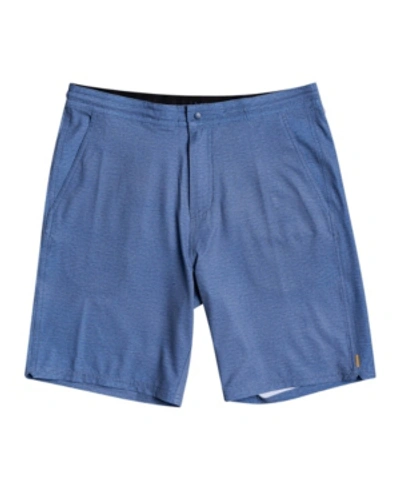 Shop Quiksilver Men's Waterman Suva Amphibian Boardshorts In Dark Blue