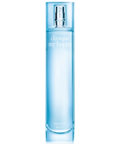 Shop Clinique My Happy Inidigo Mist Perfume Spray, 0.5 Oz.