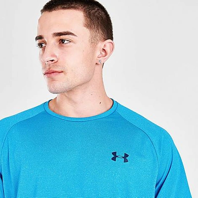 Shop Under Armour Men's Tech T-shirt In Brilliant Blue/academy