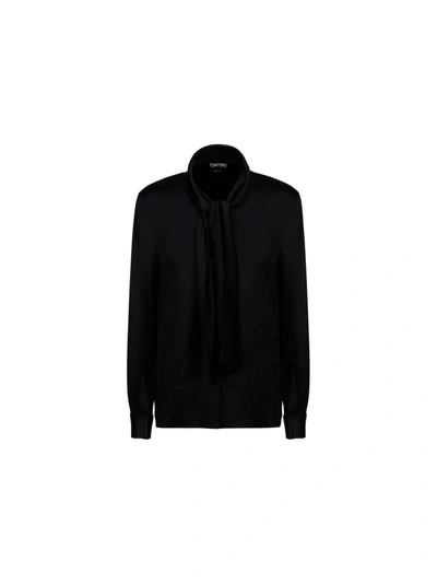 Shop Tom Ford Women's Black Acetate Shirt