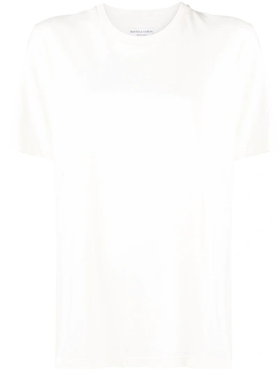 Shop Bottega Veneta Short Sleeve T-shirt In Neutrals