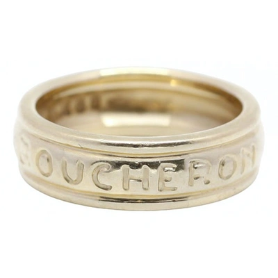 Pre-owned Boucheron Yellow Gold Ring