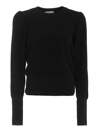 Shop Aniye By Puff Sleeve Sweater In Black