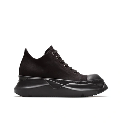 Shop Rick Owens Drkshdw Abstract Low Sneakers In Black