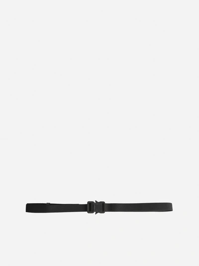 Shop Alyx Black Medium Nylon Rollercoaster Belt