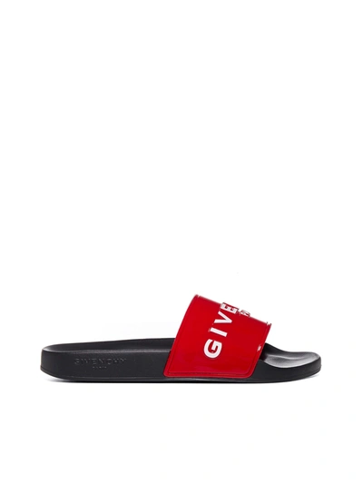 Shop Givenchy Flat Shoes In Red