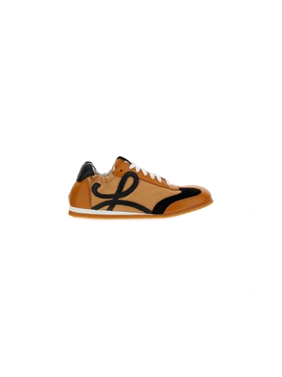 Shop Loewe Ballet Sneakers In Tan