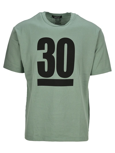 Shop Undercover 30 Logo T-shirt In Moss Green